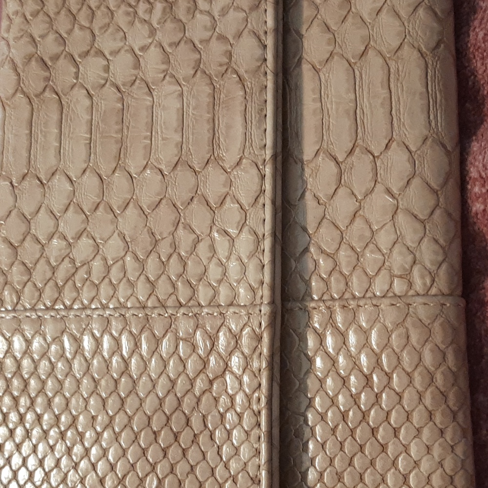 Python Embossed Clutch - Picture 2 of 7